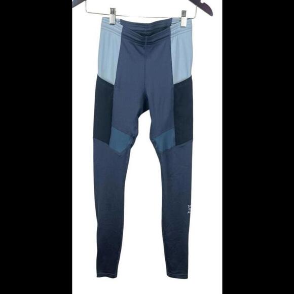 7 DAYS ACTIVE 'Chief Running Tights - Long' Men's Compression Training S Gry NWT - Picture 1 of 4